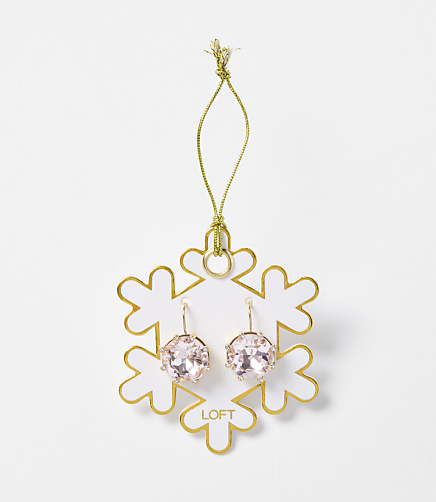 Sparkle Pull Through Earrings