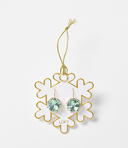 Sparkle Pull Through Earrings