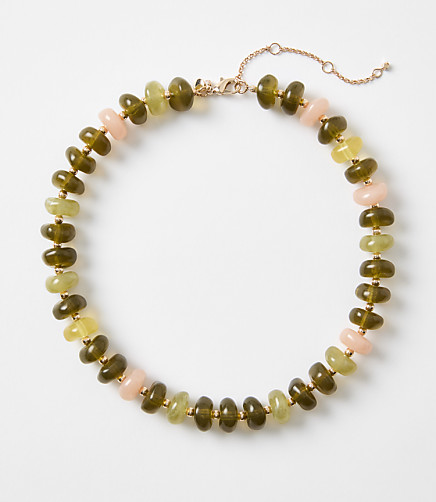 Beaded Statement Necklace