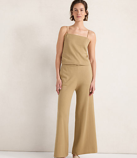 Haven Well Within Organic Cotton Jersey Wide Leg Pants