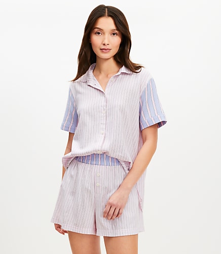 Striped Pajama Set