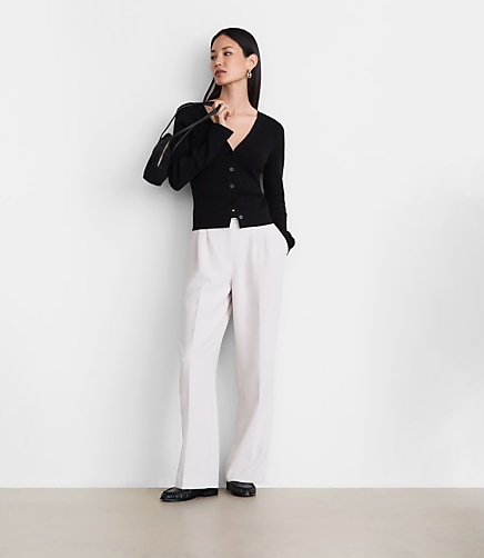 Petite LOFT Versa V-Neck Cardigan Top
