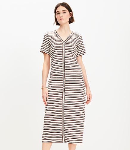 Striped Knit Dresses | Loft