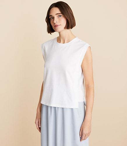 Lou & Grey Modern Jersey Muscle Tank Top