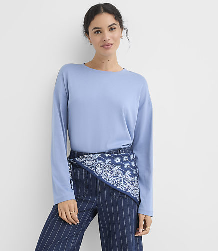 Petite Long Sleeve Modern Tee