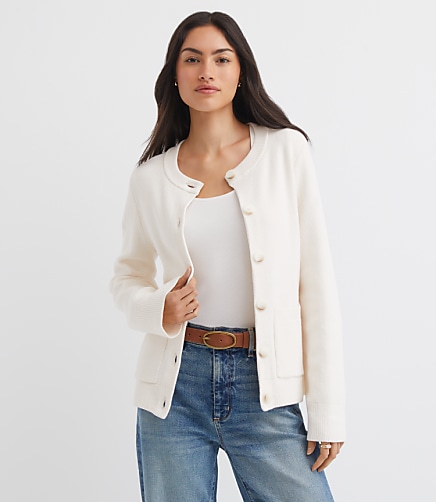 Waisted Patch Pocket Cardigan