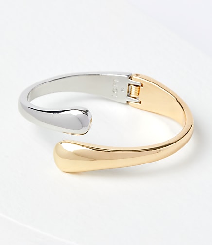 Mixed Metal Cuff Bracelet