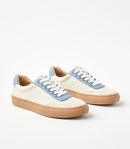 Varsity Lace Up Sneakers