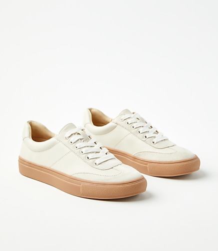 Varsity Lace Up Sneakers