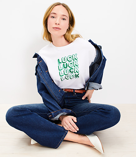 Petite Luck Modern Tee
