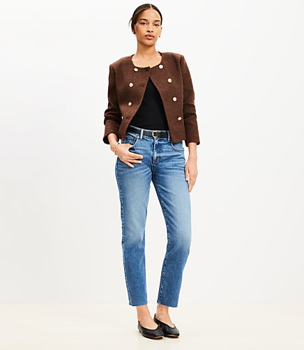 Fresh Cut Mid Rise Slim Jeans in Bright Vintage Wash
