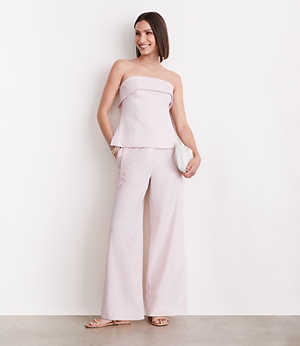 LOFT Versa Pure Spun Foldover Strapless Top