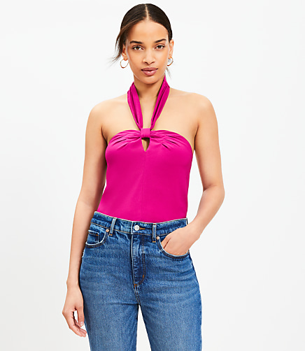 Keyhole Halter Top