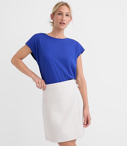 Petite Modern Wedge Tee