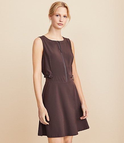 Lou & Grey Wanderweave Active Pocket Dress - Bittersweet