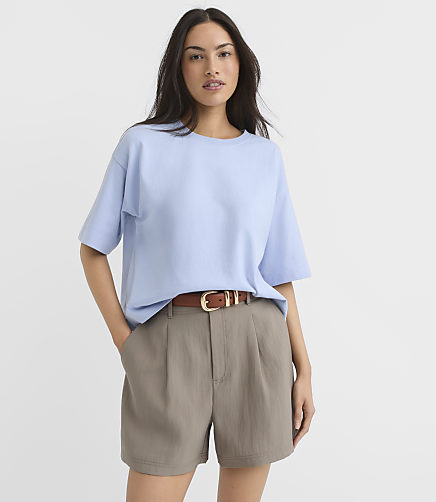 Petite Jersey Modern Tee