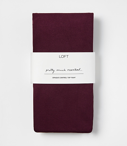 Extra Opaque Control Top Tights