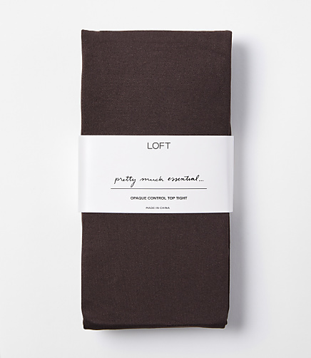 Extra Opaque Control Top Tights