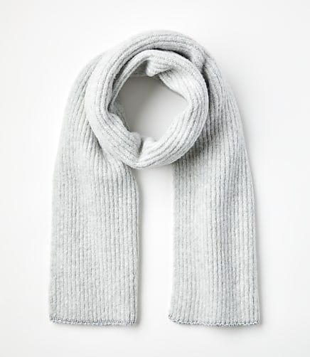 Shimmer Ribbed Scarf
