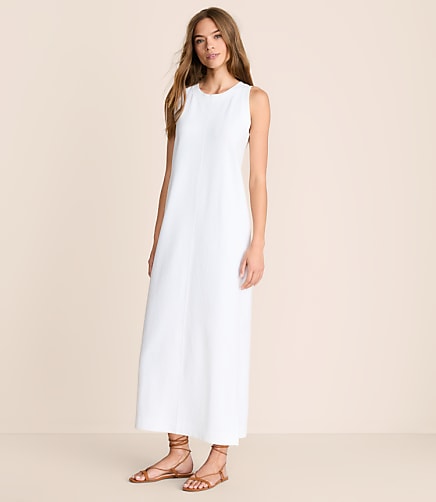Petite Lou & Grey Seersucker Tank Midi Dress