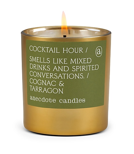 Anecdote Candles Cocktail Hour Gold Tumbler Candle