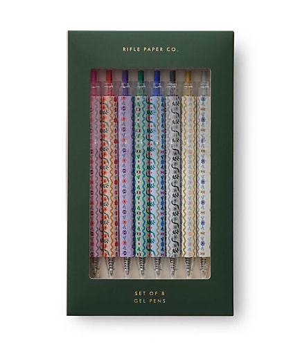 Rifle Paper Co. Delphine Gel Pen Set of 8