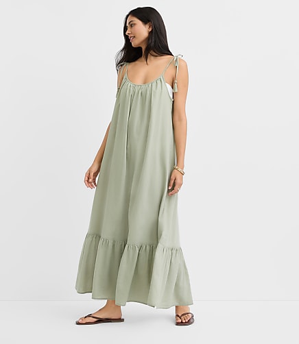 Womens Linen Dresses | Loft