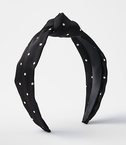 Polka Dot Knot Headband