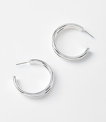 Sculpted Hoop Earrings