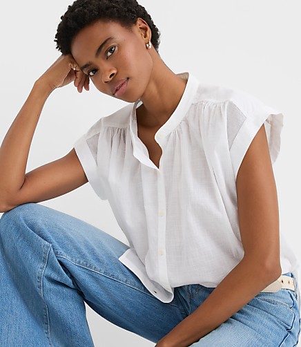 Petite Everyday Dolman Shirt