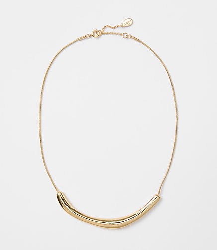 Molded Bar Necklace