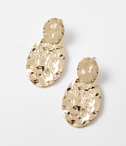 Molded Abstract Statement Earrings