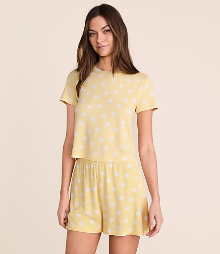 Lou & Grey Dotted Essential Modal Pajama Tee