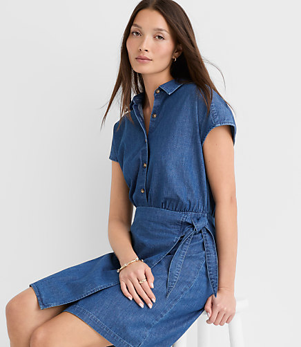 Casual Chambray Dresses | Loft