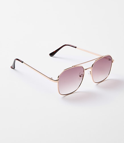Small Metal Aviator Sunglasses