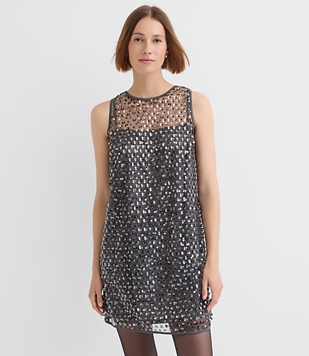 Sequin Cluster Mini Dress