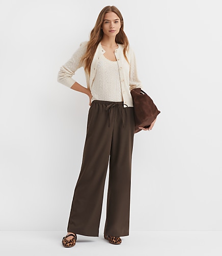 Sawyer Pull On Pants in Brushed Flannel