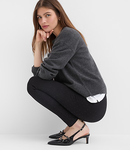 Crystal Leggings in Ponte