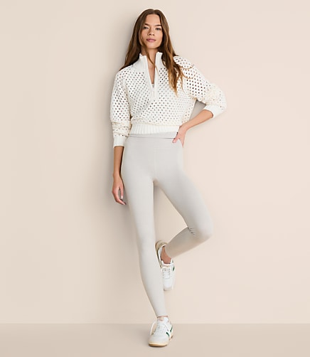 Lou & Grey Heathered Brushedsoft Leggings