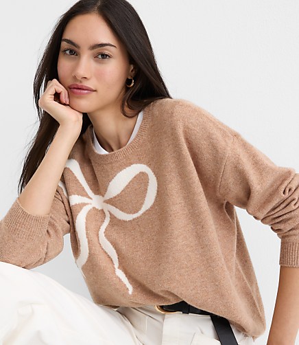 Petite Bow Sweater