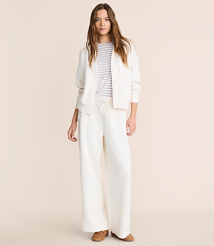 Lou & Grey Scubasoft Wide Leg Sweatpants