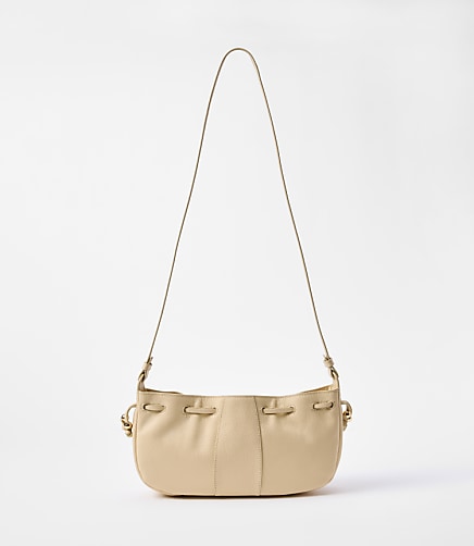 Pebbled Leather Crossbody Bag
