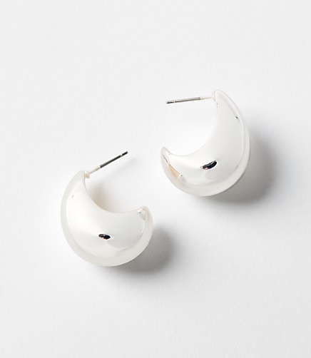 Chunky Teardrop Stud Earrings