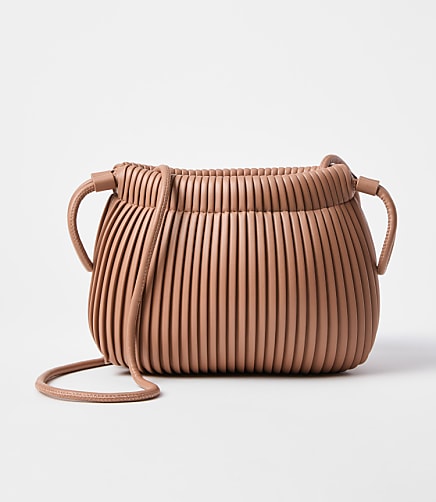 Pleated Shoulder Bag