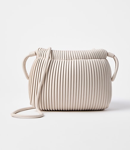Pleated Shoulder Bag