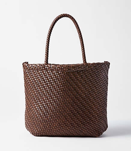 Mini Woven Tote Bag