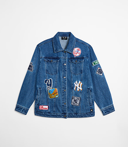 Wild Collective Yankees Denim Jacket