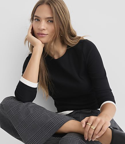 Ruffle Double Layer Tee