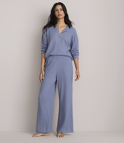 Lou & Grey Brushed Waffle Pajama Pants