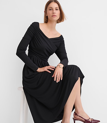 Off The Shoulder Midi Dress